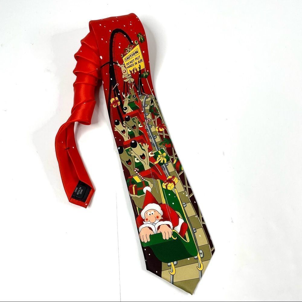 Tie Tales Santa Claus Christmas Tie